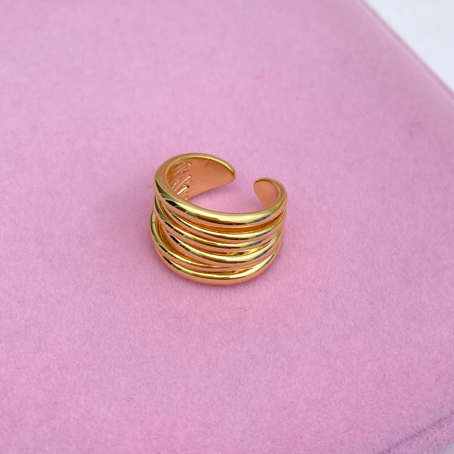 Anillo líneas - Ajustable