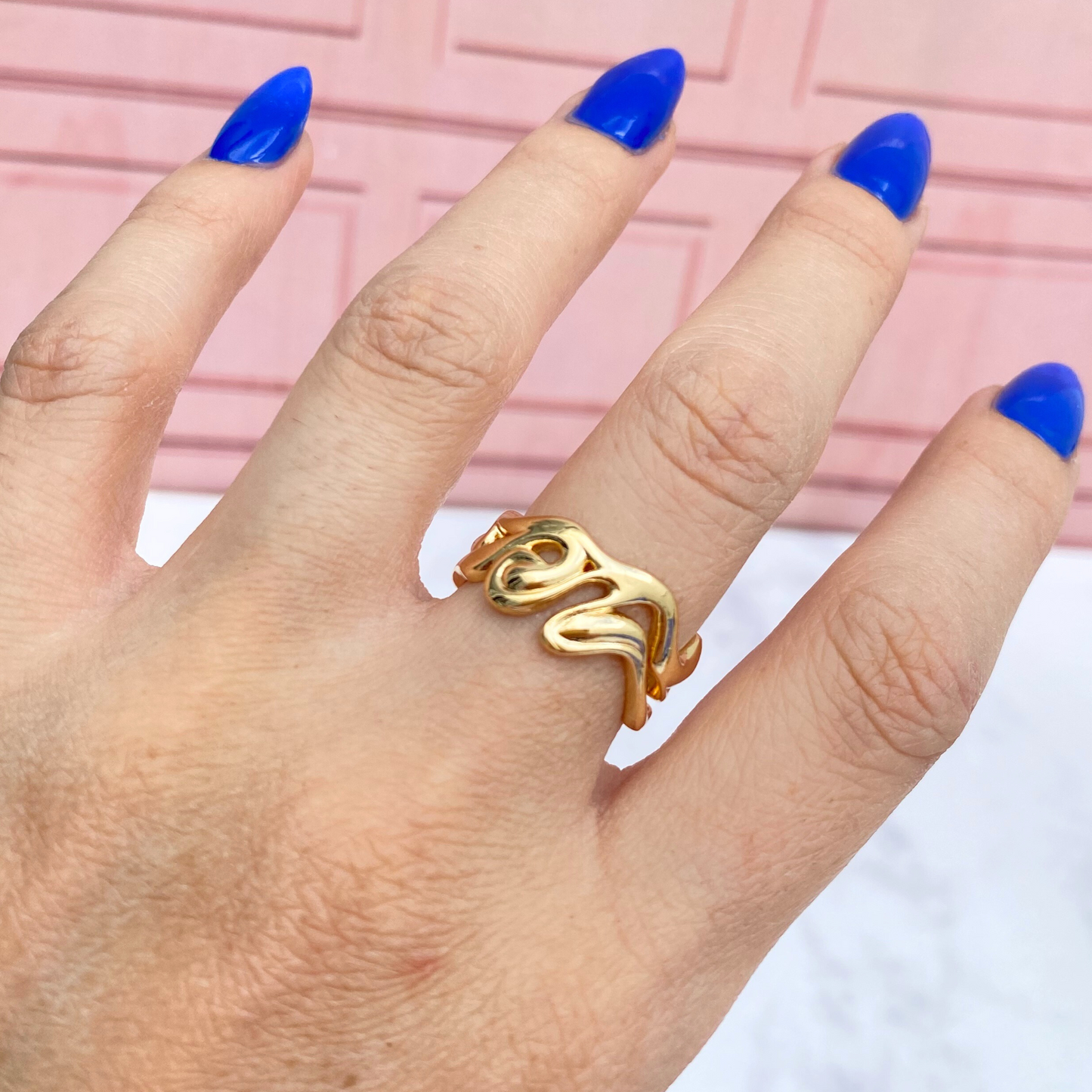Anillo Asimétrico - Ajustable