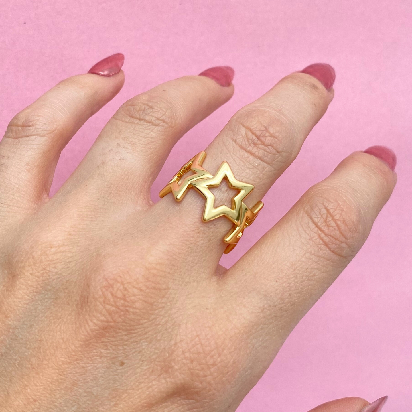 Anillo Estrellas - Ajustable
