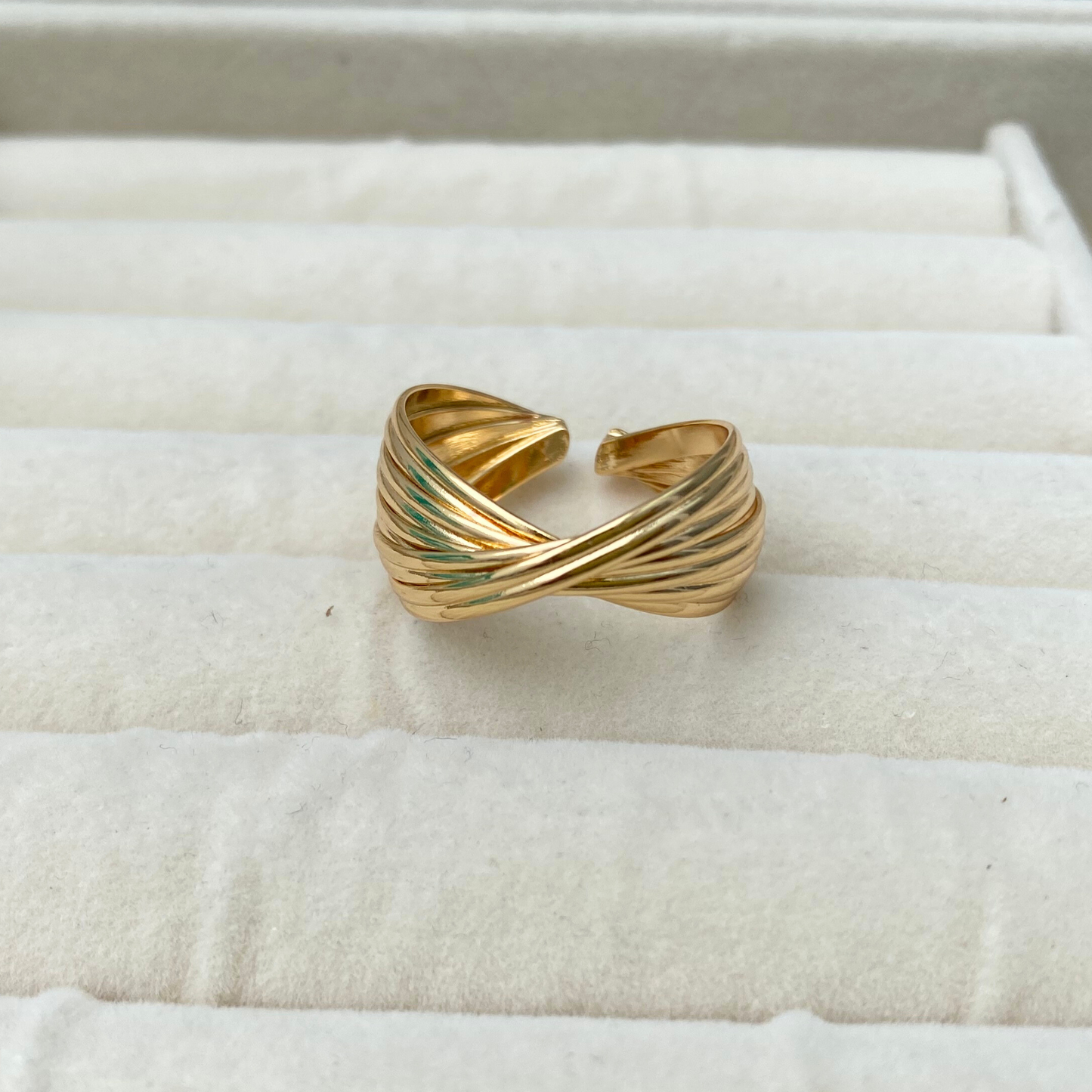 Anillo Lineas - Ajustable