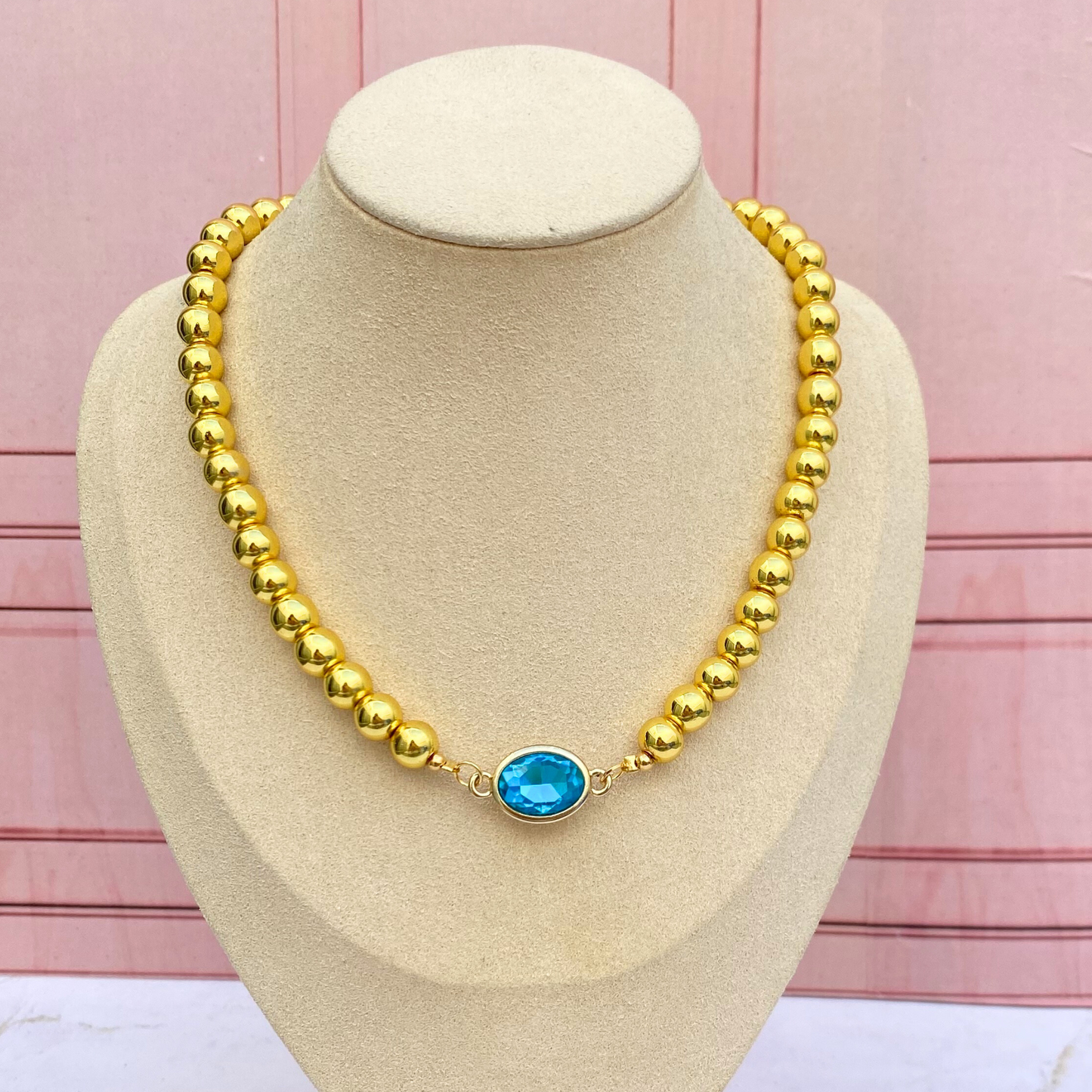 Collar Piedra Azul