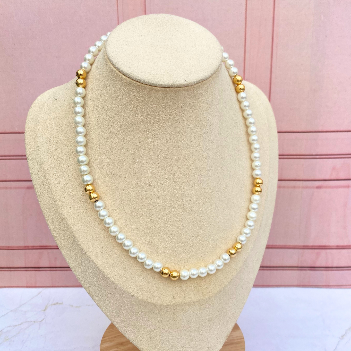 Collar Sencillo Perla
