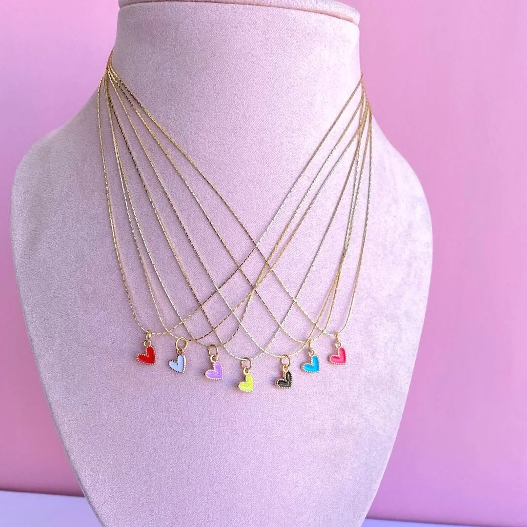 Cadena Corazones Mini - Diferentes Colores