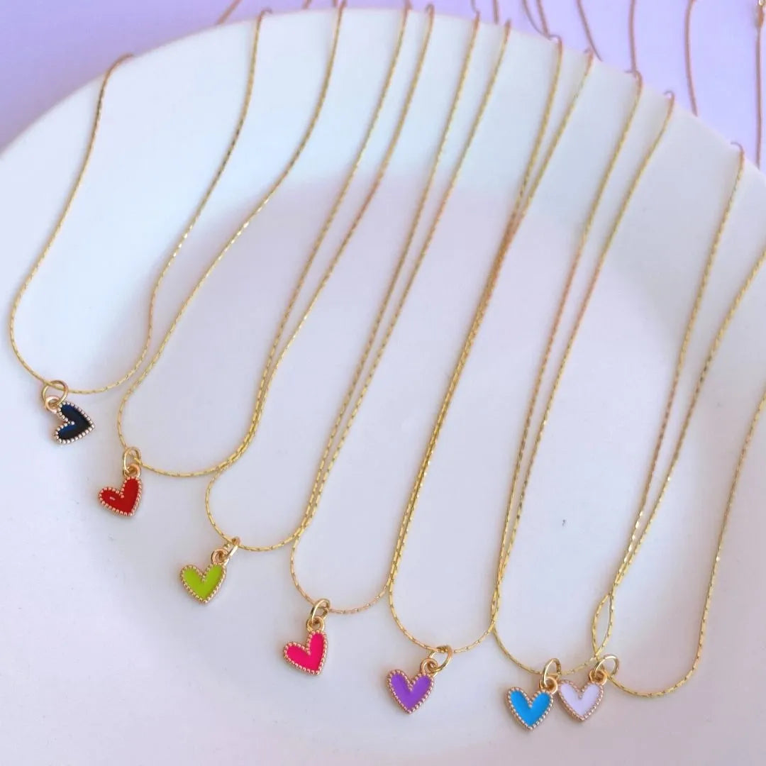 Cadena Corazones Mini - Diferentes Colores