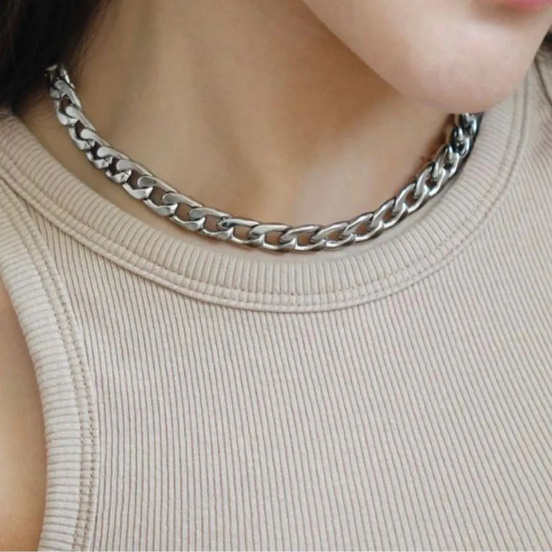 Choker Plateado