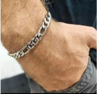 Pulsera Hombre Plateada