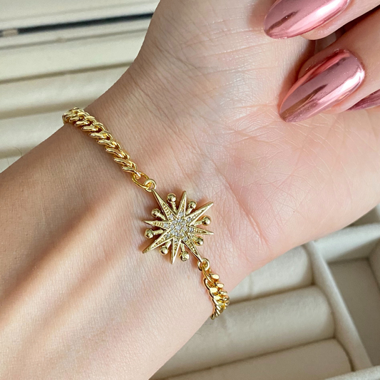 Pulsera Estrella Zirconia