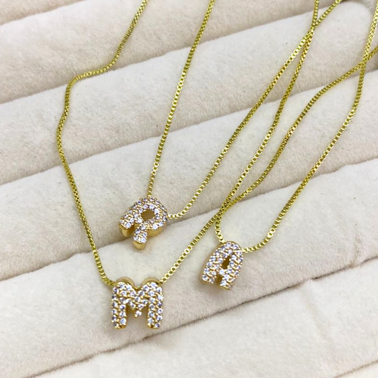 Cadena Iniciales Zirconia
