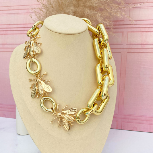 Collar Abeja Chunky