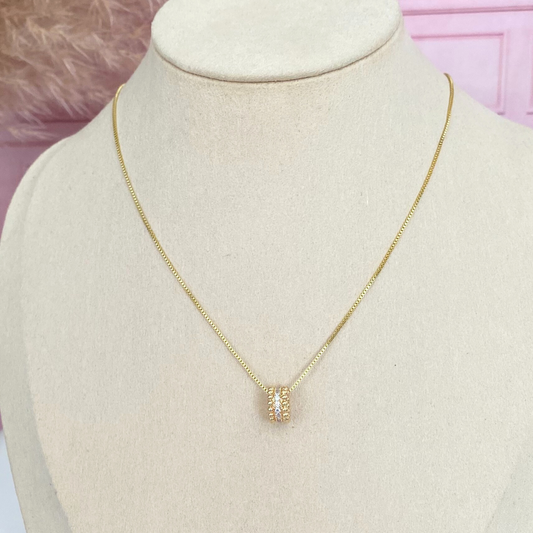 Cadena Aro Zirconia
