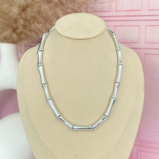 Collar Martina Plateado