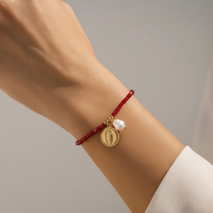Pulsera Medalla Virgen
