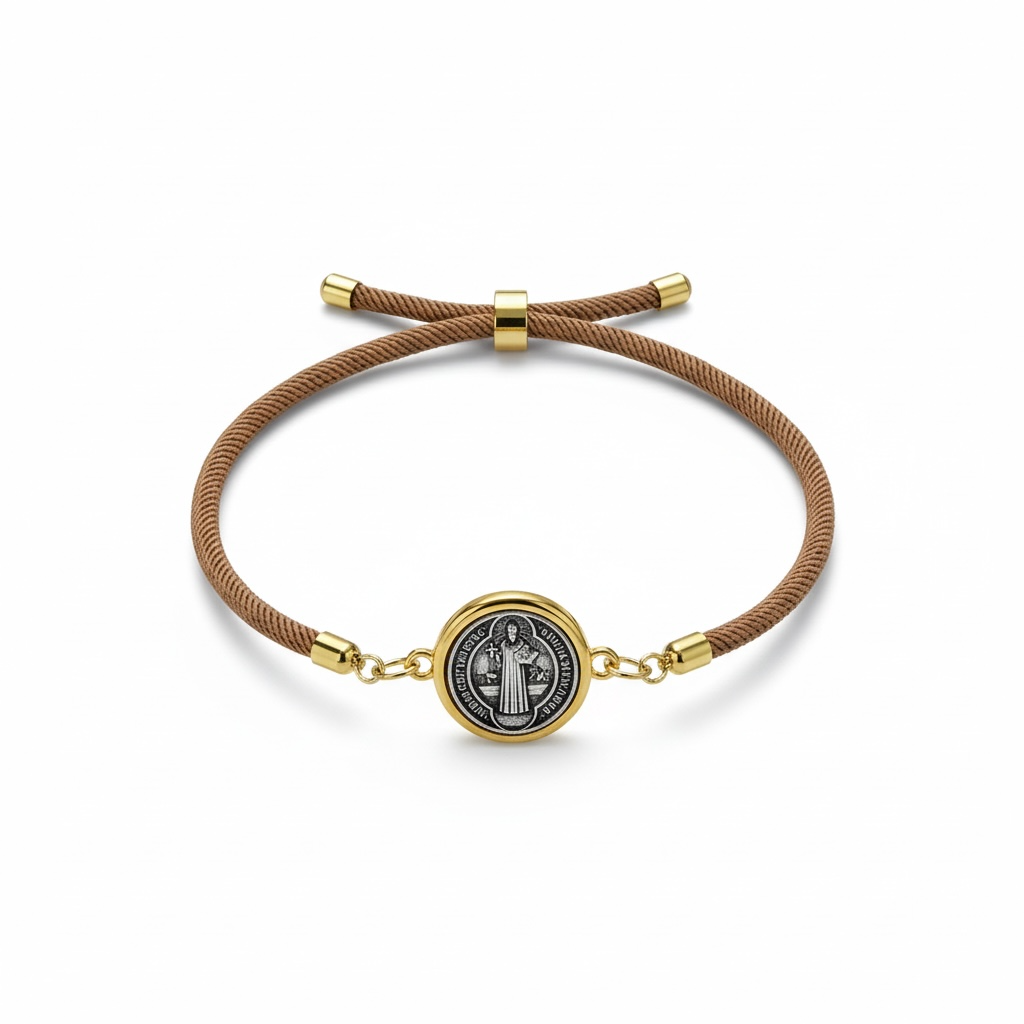 Pulsera San Benito Protección - Ajustable