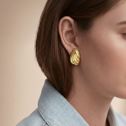 Aretes Lineas Curvy