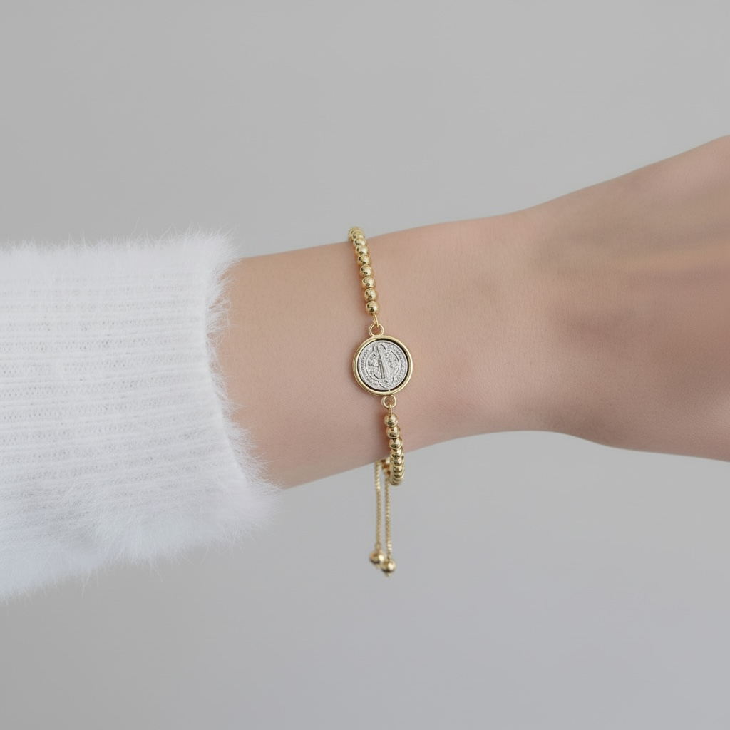 Pulsera San Benito - Ajustable