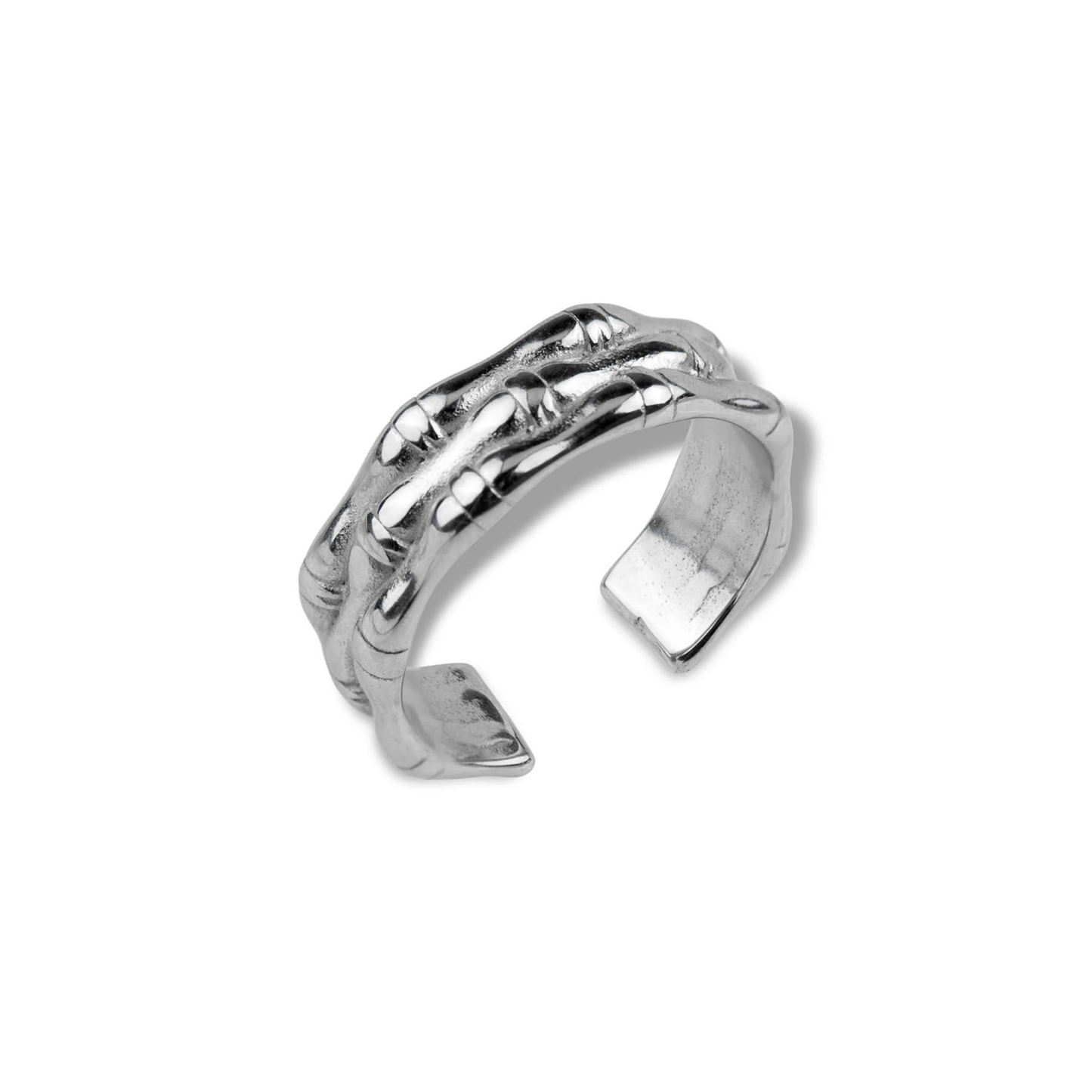 Anillo Lineas Bambu - Ajustable