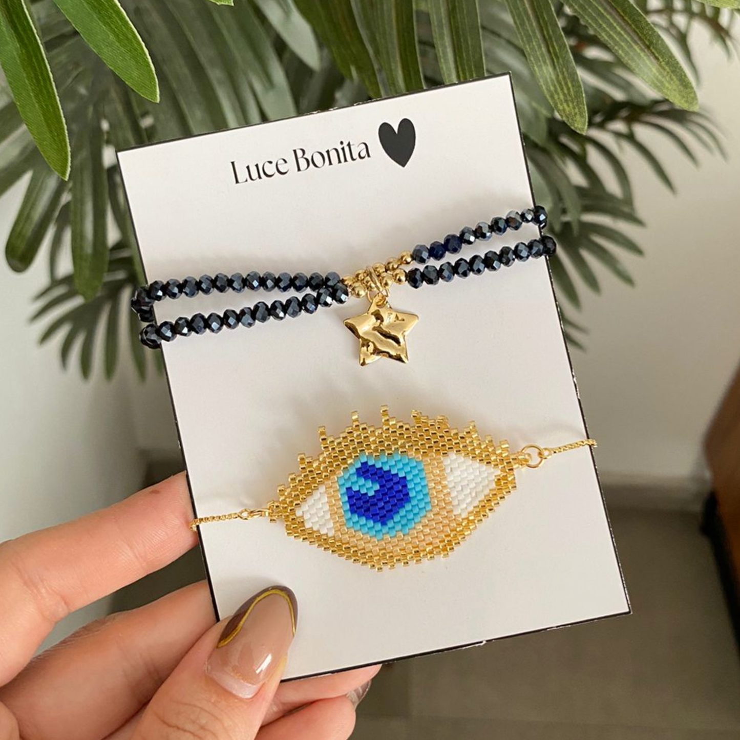 Set Pulseras Ojo Turco Miyuki