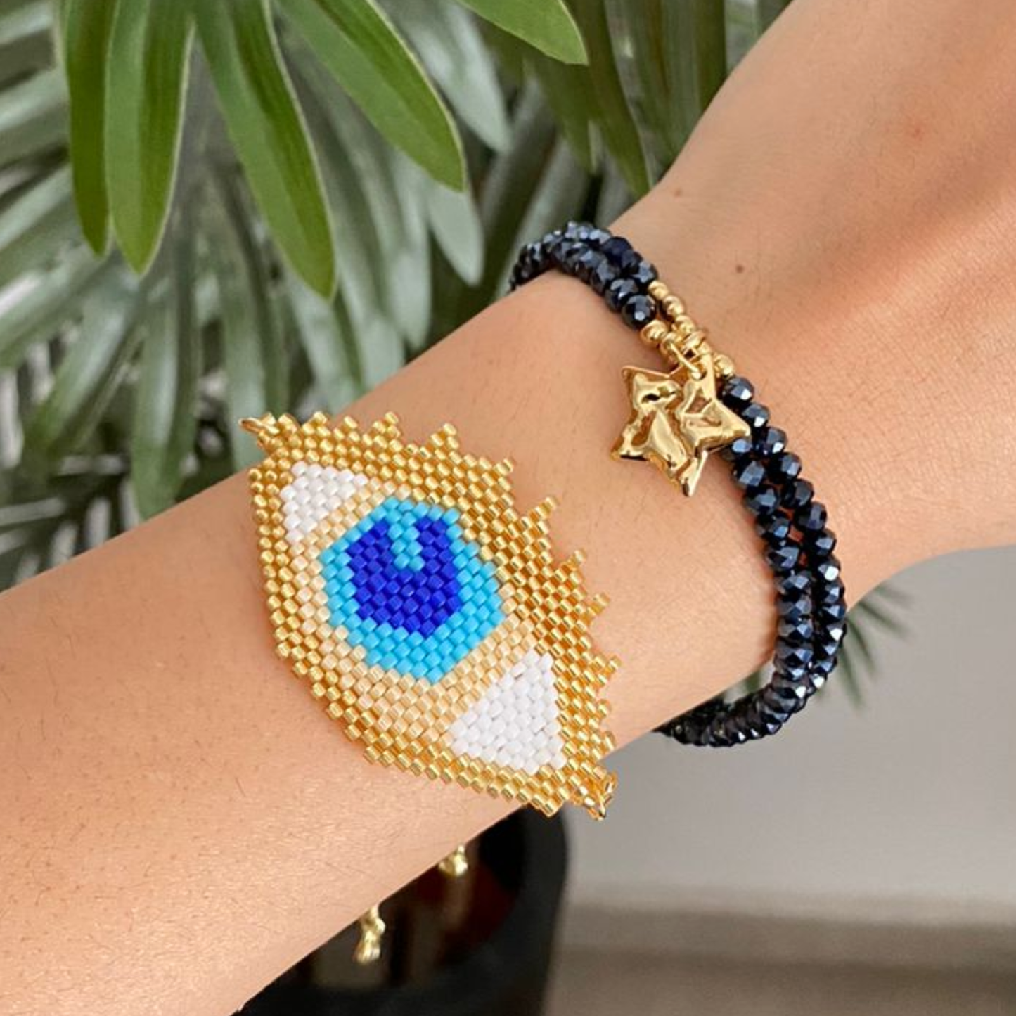 Set Pulseras Ojo Turco Miyuki