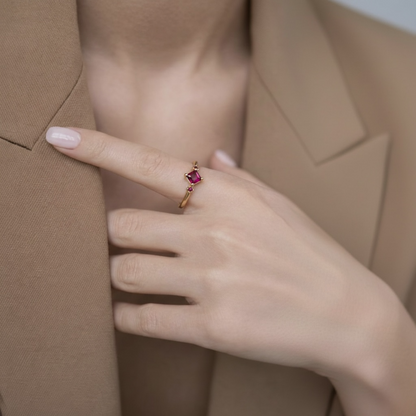 Anillo Rombo - Ajustable