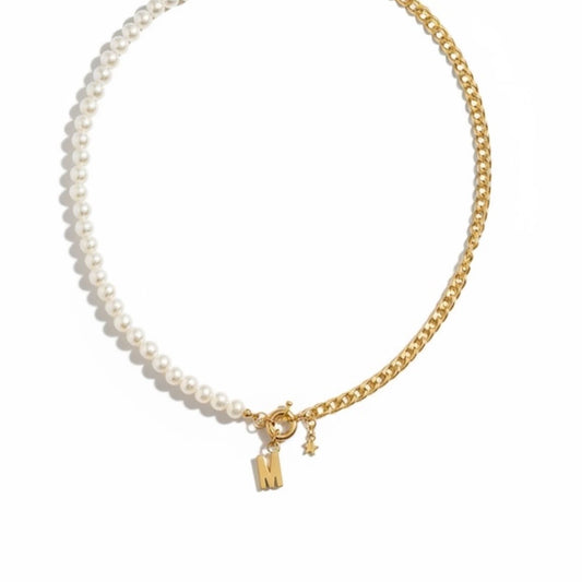 Collar Perla Iniciales