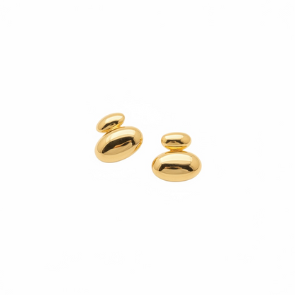 Aretes Gota Ovalada