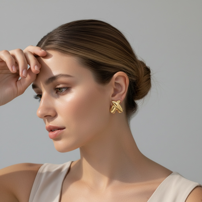 Aretes Cruz