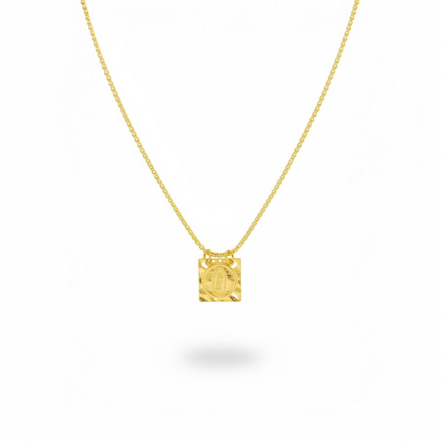 Cadena Placa Virgen
