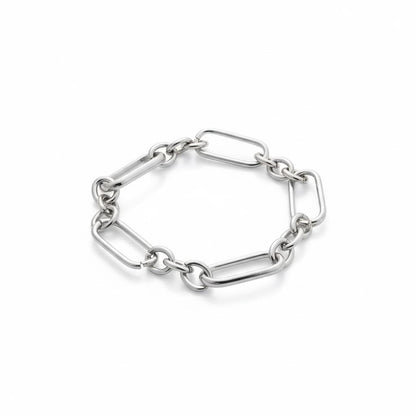 Pulsera Eslabon Plateada