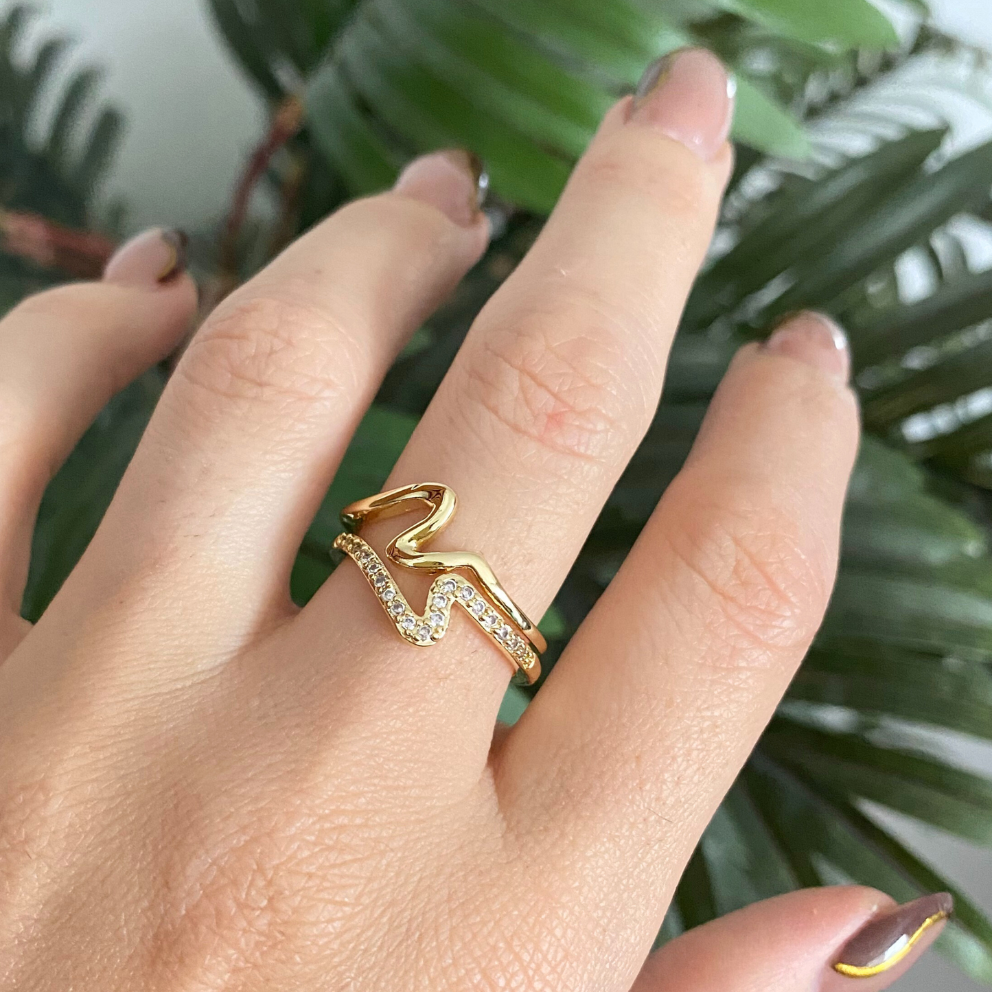 Anillo Irregular - ajustable