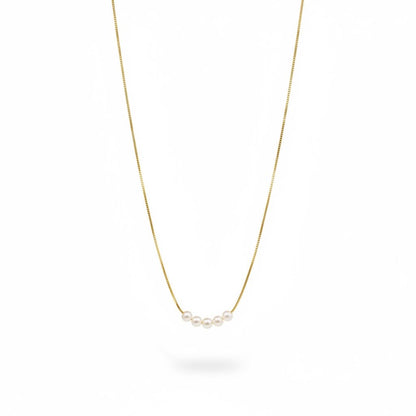 Cadena Perla Cristal