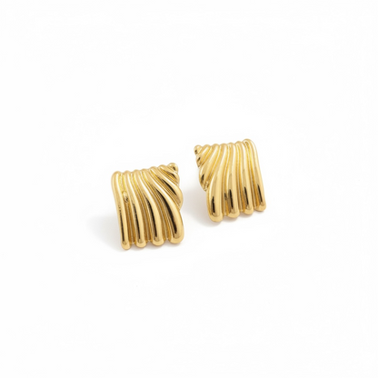 Aretes Sof Dorados - Ajustable