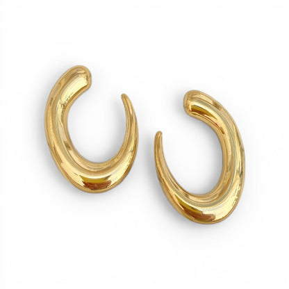 Aretes Ovalo Asimetrico
