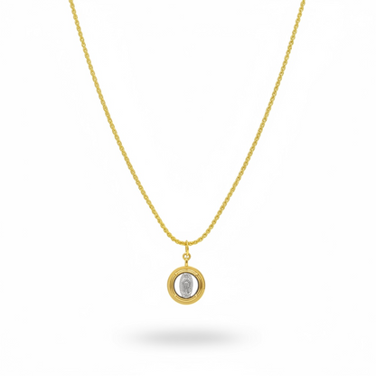 Cadena Medalla Virgen Guadalupe