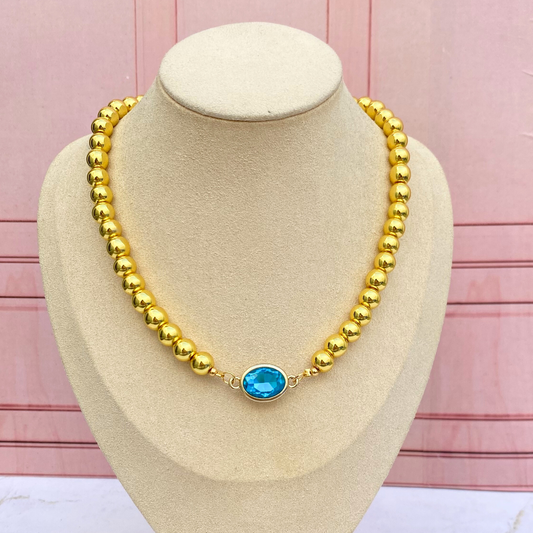 Collar Piedra Azul