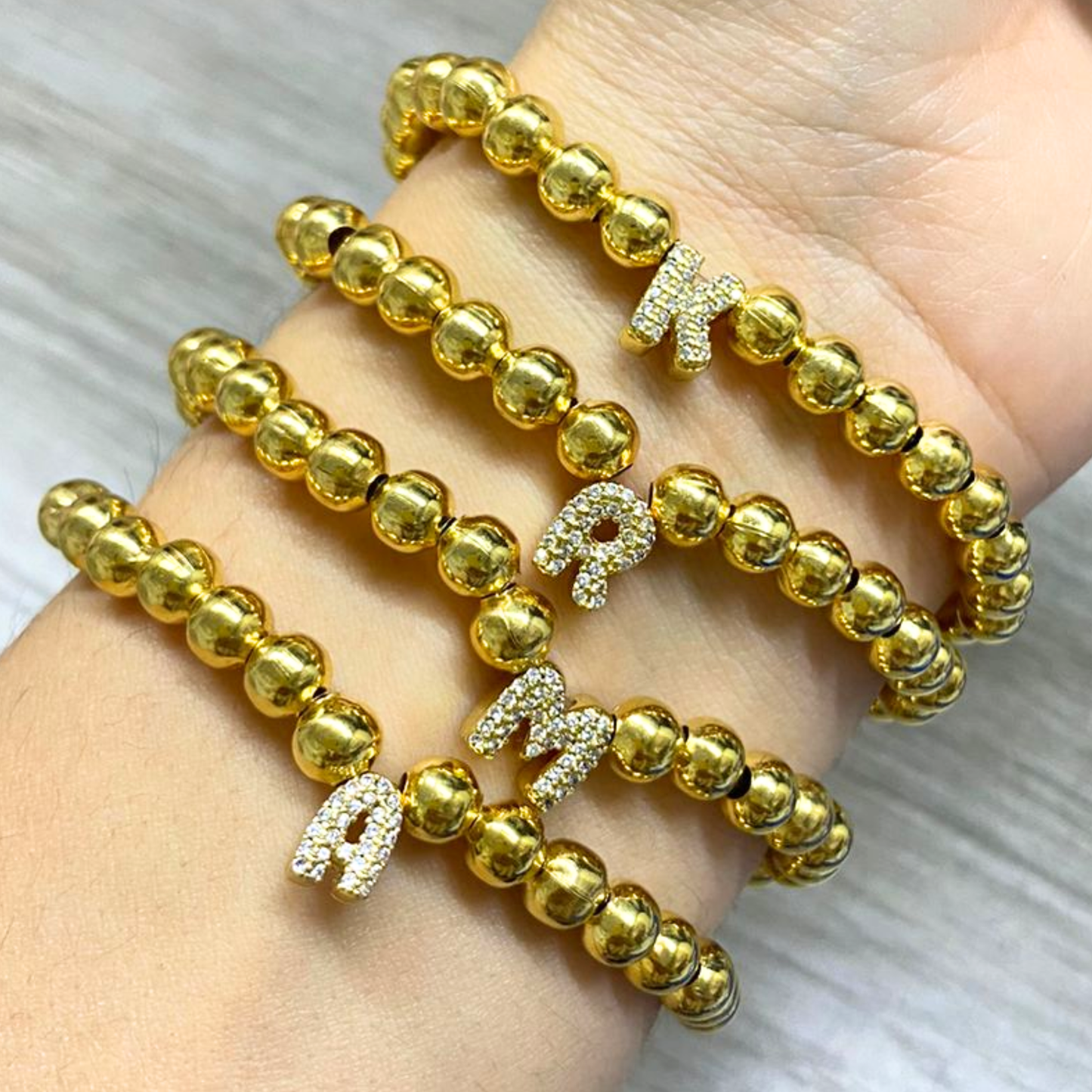 Pulsera Inicial Zirconia