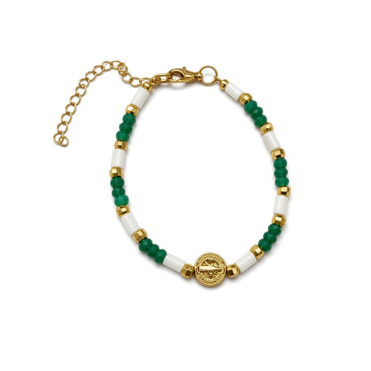 Pulsera San Benito Verde