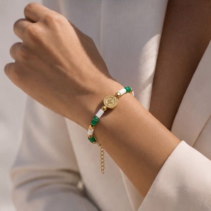 Pulsera San Benito Verde