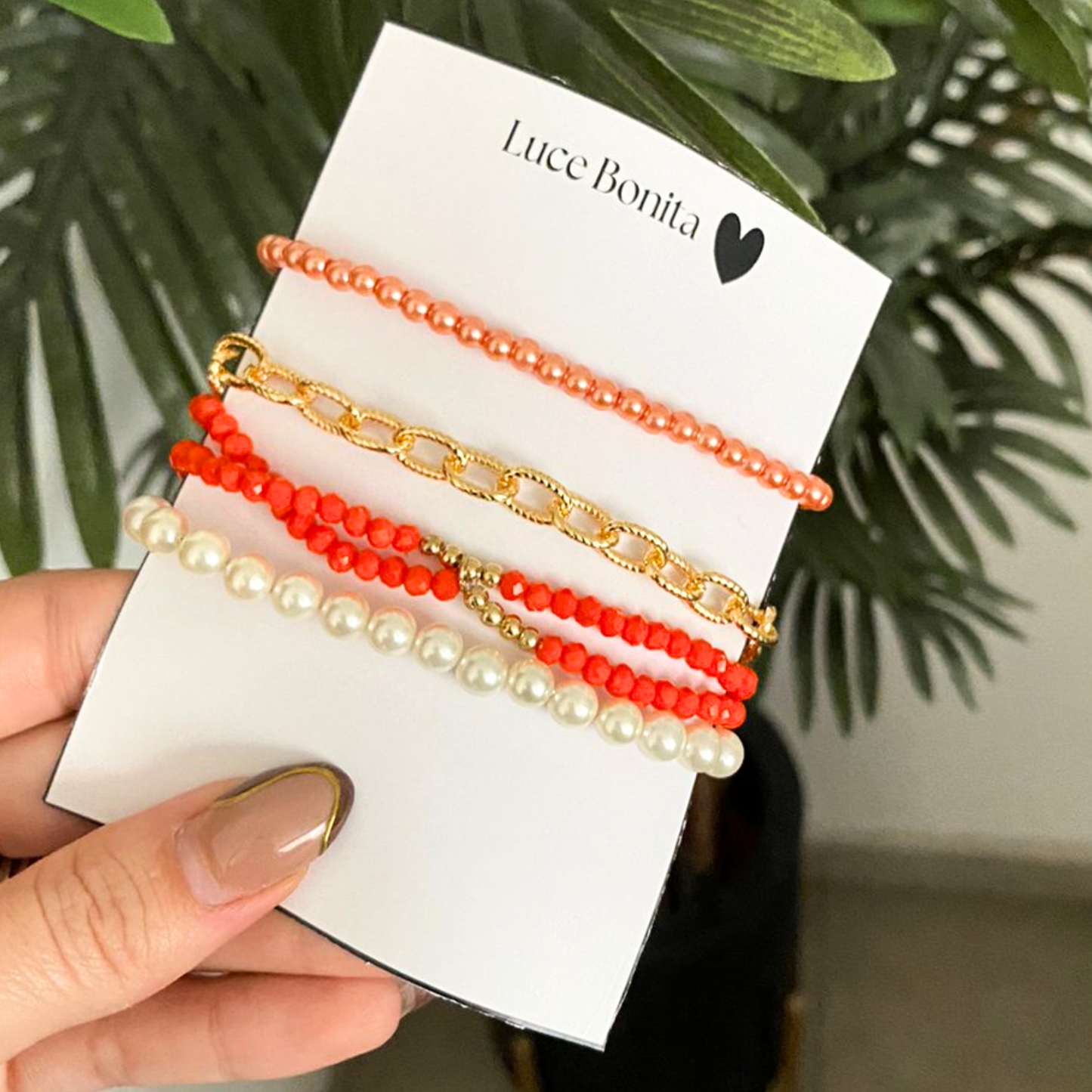 Set Pulseras Orange