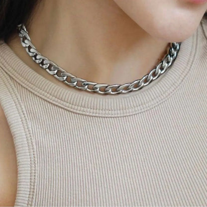 Choker Plateado