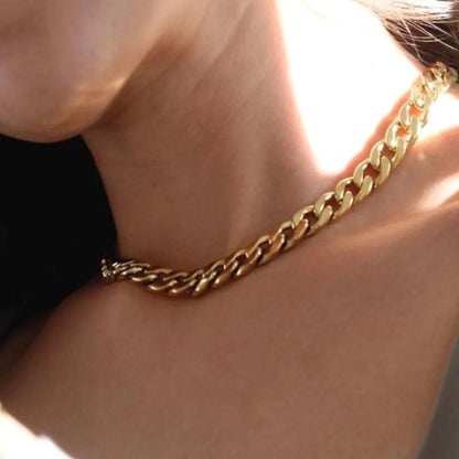 Choker Cadena Dorado